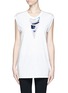 Main View - Click To Enlarge - 3.1 PHILLIP LIM - Sequins and jewels embellished cotton muscle T-shirt