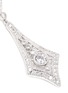 Detail View - Click To Enlarge - CZ BY KENNETH JAY LANE - Cubic zirconia deco drop earrings