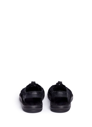 Back View - Click To Enlarge - KEEN - 'Uneek Leather' cord sandal sneakers