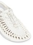 Detail View - Click To Enlarge - 73498 - 'Uneek Leather' cord sandal sneakers