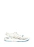 Main View - Click To Enlarge - SELF. - x X-girl 'Uneek' leopard print cord sandals sneakers