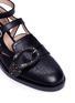 Detail View - Click To Enlarge - GUCCI - 'Queercore' Dionysus buckle monk strap brogues