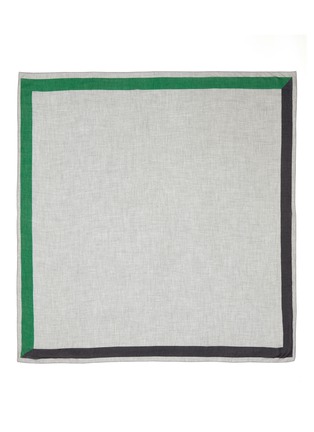 Main View - Click To Enlarge - FALIERO SARTI - 'Lino' colourblock border scarf