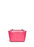 Back View - Click To Enlarge - DIANE VON FURSTENBERG - 440 Mini Faceted leather crossbody bag