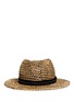 Main View - Click To Enlarge - LANVIN - Crochet straw hat