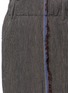 Detail View - Click To Enlarge - UMA WANG - 'Pigiama' stripe linen-cotton pants