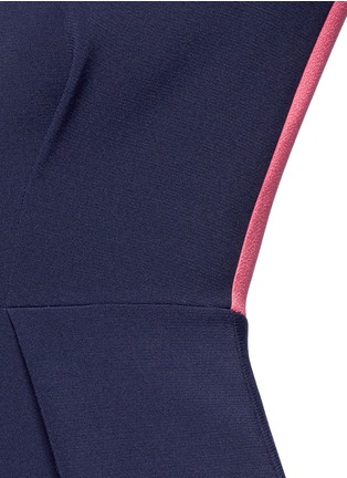 Detail View - Click To Enlarge - ROKSANDA - 'Izumi' flared cuff pleated dress