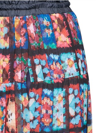 Detail View - Click To Enlarge - SACAI - Floral print chiffon maxi skirt
