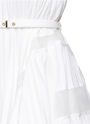 Detail View - Click To Enlarge - SACAI - Pleated tube dress