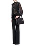 Figure View - Click To Enlarge - MICHAEL KORS - 'Mercer' medium bonded pebbled leather tote