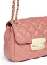  - MICHAEL KORS - 'Sloan' small quilted leather chain bag