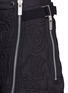 Detail View - Click To Enlarge - SACAI - Calligraphy quilted belted zip shorts