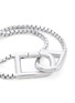 Detail View - Click To Enlarge - EDDIE BORGO - 'Allure' padlock clip box chain bracelet