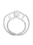 Main View - Click To Enlarge - EDDIE BORGO - 'Allure' padlock clip box chain bracelet