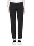 Main View - Click To Enlarge - VINCE - Pintuck centre seam stretch pants