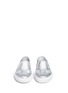 Front View - Click To Enlarge - GIVENCHY - 'Skate Basse New' brogue detail metallic leather slip-ons