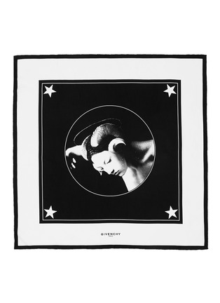 Main View - Click To Enlarge - GIVENCHY - 'Faune' print silk scarf