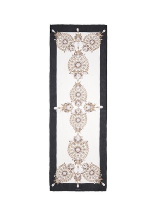Main View - Click To Enlarge - GIVENCHY - Jewel print silk scarf