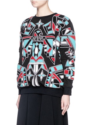 Front View - Click To Enlarge - KTZ - Flag towelling sweatshirt