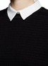 Detail View - Click To Enlarge - ALICE & OLIVIA - Faux layer sweater shirt