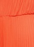 Detail View - Click To Enlarge - ALICE & OLIVIA - 'Kip' pleat chiffon midi dress