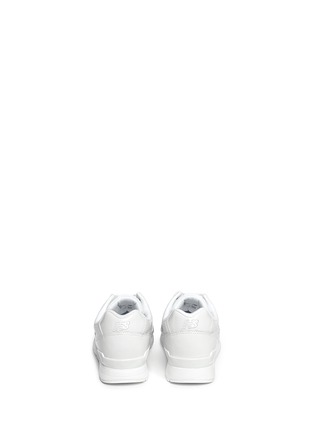 Back View - Click To Enlarge - NEW BALANCE - '996 REVLITE' glossy patent leather sneakers