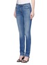 Front View - Click To Enlarge - T BY ALEXANDER WANG - 'WANG 001' slim fit jeans