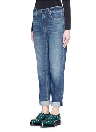 Front View - Click To Enlarge - ALEXANDER WANG - 'WANG 003' boy fit jeans