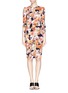 Main View - Click To Enlarge - GIVENCHY - Floral butterfly print jersey dress