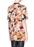 Back View - Click To Enlarge - GIVENCHY - Floral butterfly print T-shirt