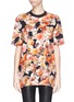 Main View - Click To Enlarge - GIVENCHY - Floral butterfly print T-shirt