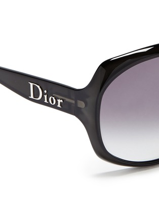 Detail View - Click To Enlarge - DIOR - Oversized square acetate sunglasses