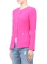 Front View - Click To Enlarge - ST. JOHN - Piqué knit jacket