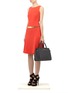 Detail View - Click To Enlarge - ST. JOHN - Buckle leather belt
