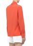 Back View - Click To Enlarge - ST. JOHN - Detachable scarf silk-blend blouse