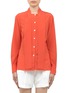 Main View - Click To Enlarge - ST. JOHN - Detachable scarf silk-blend blouse