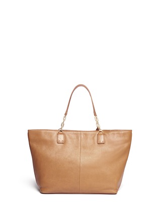 Back View - Click To Enlarge - TORY BURCH - 'Thea' leather tassel tote