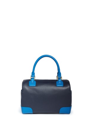 Back View - Click To Enlarge - TORY BURCH - Robinson colour-block middy satchel
