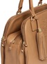 Detail View - Click To Enlarge - TORY BURCH - 'Thea' triple zip compartment leather bag