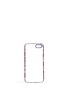 Figure View - Click To Enlarge - MARKUS LUPFER - Camouflage smacker lip print iPhone 5/5S case