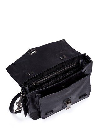 Detail View - Click To Enlarge - PROENZA SCHOULER - 'PS1' tiny leather satchel