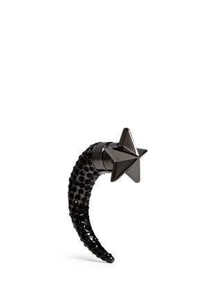 Main View - Click To Enlarge - GIVENCHY - Star crystal shark tooth magnetic single earring