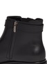 Detail View - Click To Enlarge - SERGIO ROSSI - Leather biker Chelsea boots