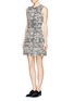 Figure View - Click To Enlarge - THEORY - 'Alancy C' tweedscape dress