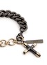 Detail View - Click To Enlarge - GIVENCHY - Cross pendant chain bracelet