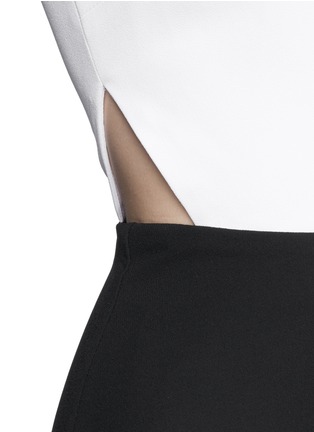 Detail View - Click To Enlarge - ALICE & OLIVIA - Side cutout racer back maxi dress