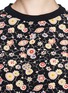 Detail View - Click To Enlarge - ELIZABETH AND JAMES - 'Floral Piper' print silk top