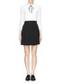 Main View - Click To Enlarge - ALICE & OLIVIA - Neck tie box pleat dress
