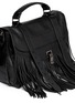 Detail View - Click To Enlarge - PROENZA SCHOULER - PS1' medium fringe leather satchel