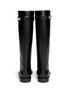 Back View - Click To Enlarge - GIVENCHY - Shark tooth turn lock leather riding boots